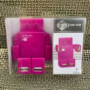 ⚜️Dashing Hot Pink Robot USB Port!